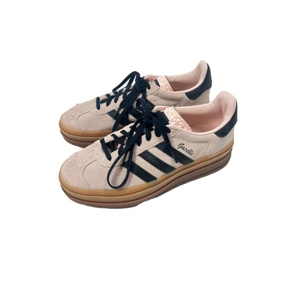adidas Shoes - Adidas Pink Suede Gazelles Bold Sneaker Sz 7.5 NWOB Platform